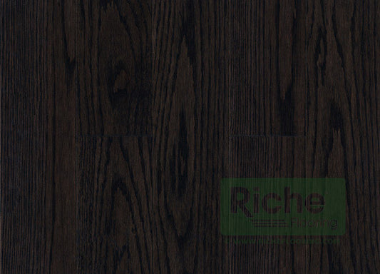 Top Floorings Red Oak Chocolate Brown Solid Hardwood Flooring | 3¼" x ¾"