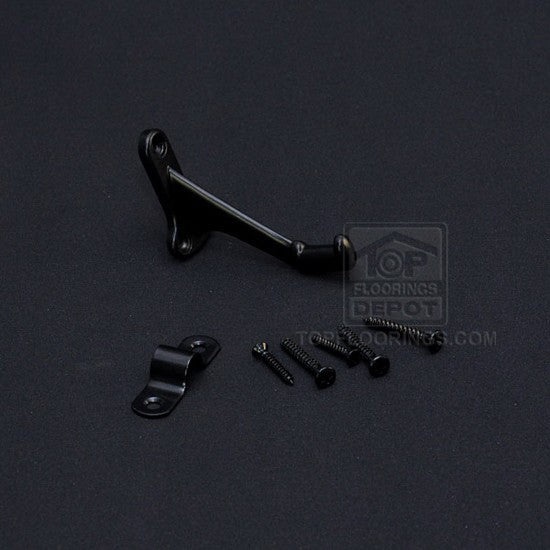 Top Floorings Wall Rail Bracket 3002HD-BK