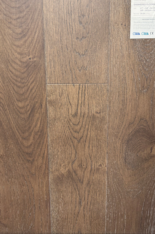 Top Floorings European Oak Engineered – Berkley (6.5" Wide) – Main View