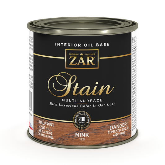 ZAR Oil-Based Wood Stain | Early American 128 | 237 mL