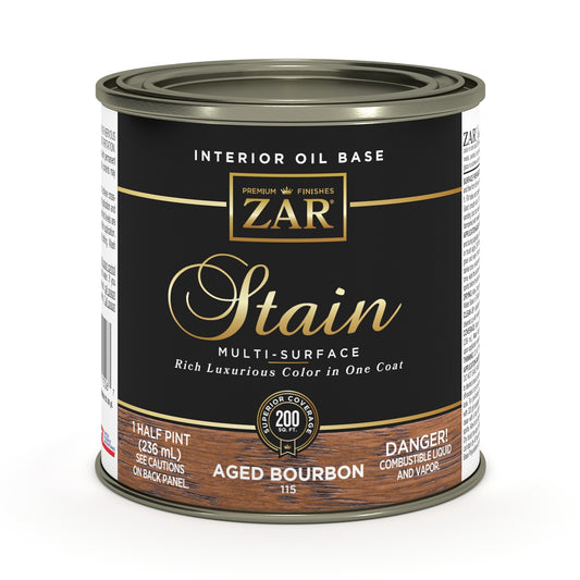 ZAR Oil-Based Wood Stain | Modern Walnut 115 | 237 mL