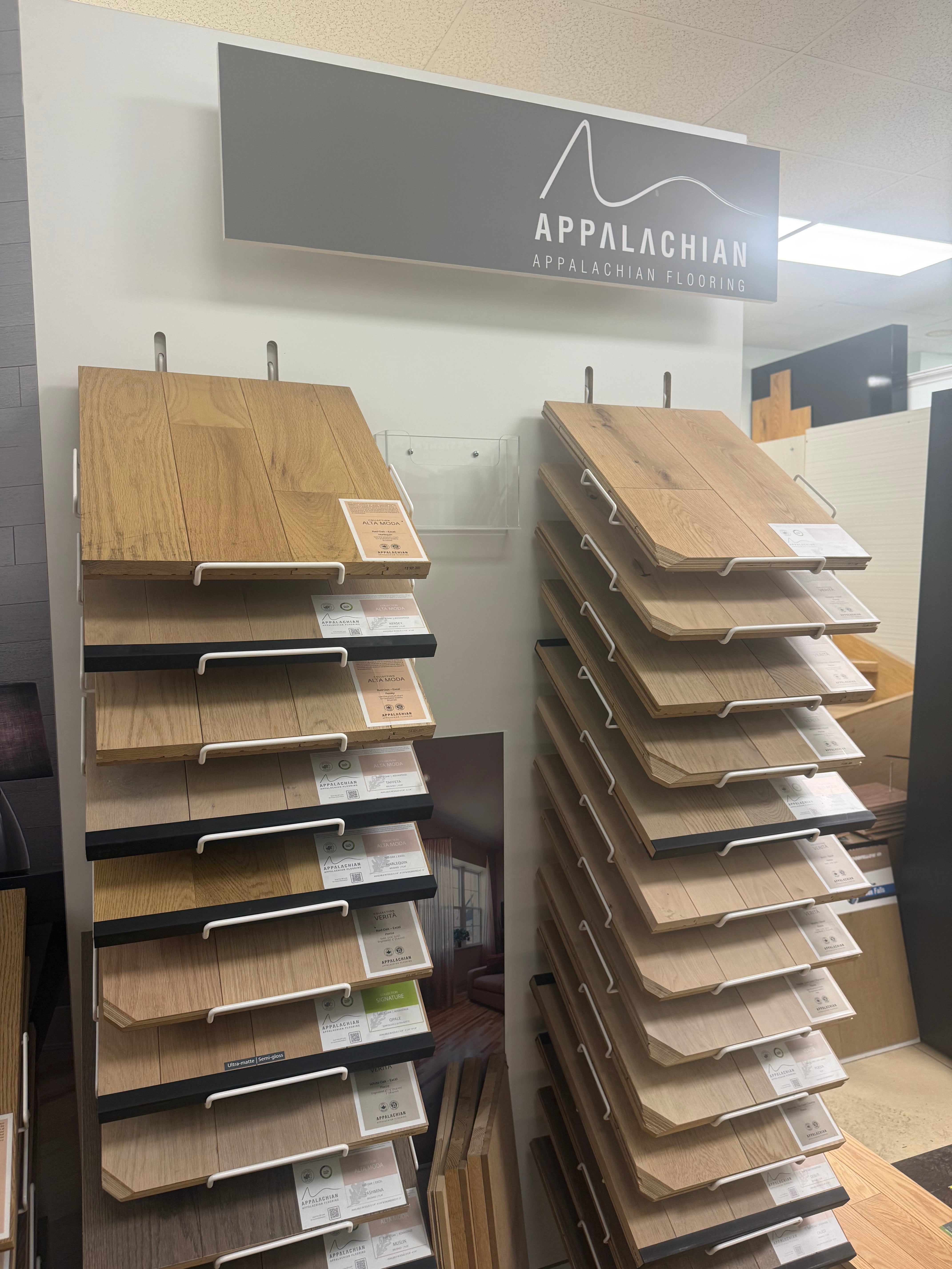 Flooring warehouse interior Victoria Park Toronto