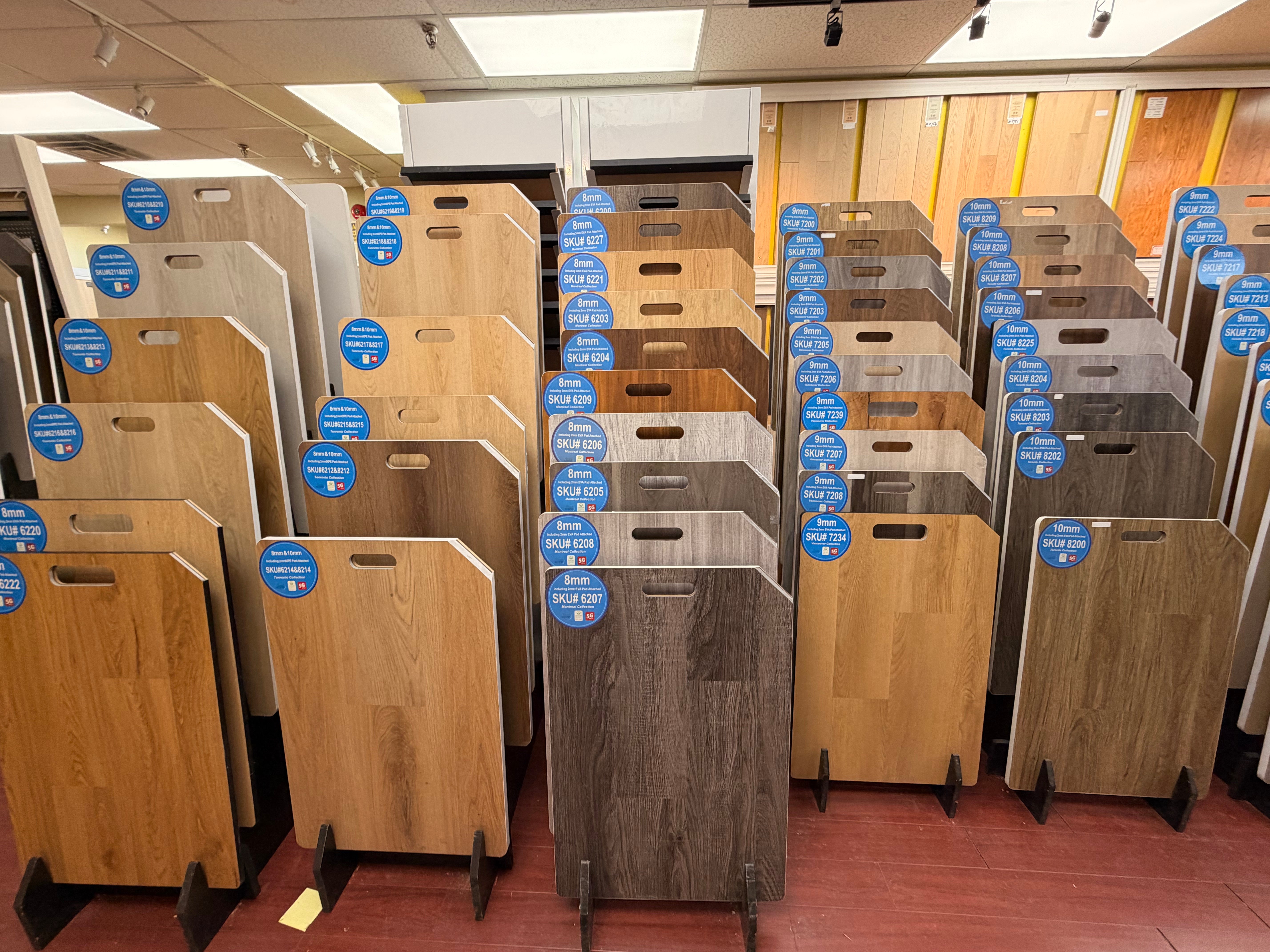Inside Top Floorings Depot 30000 sq ft showroom in Toronto